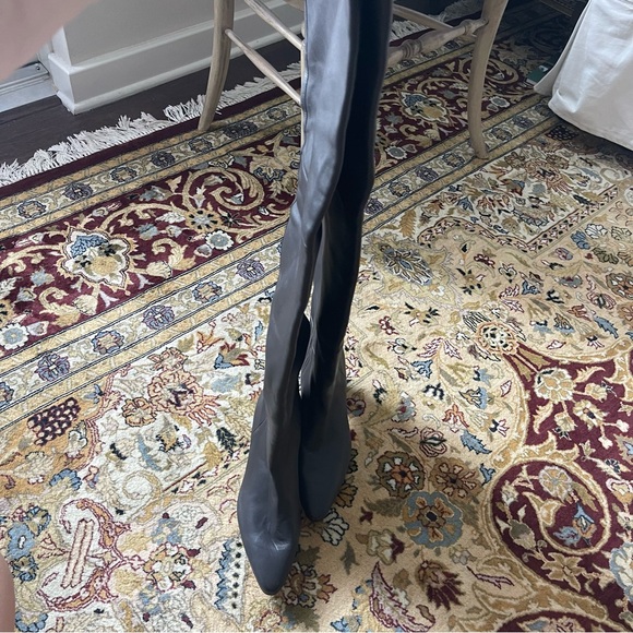 Lafayette 148 Lucille Tall Leather Boots - Picture 9 of 12